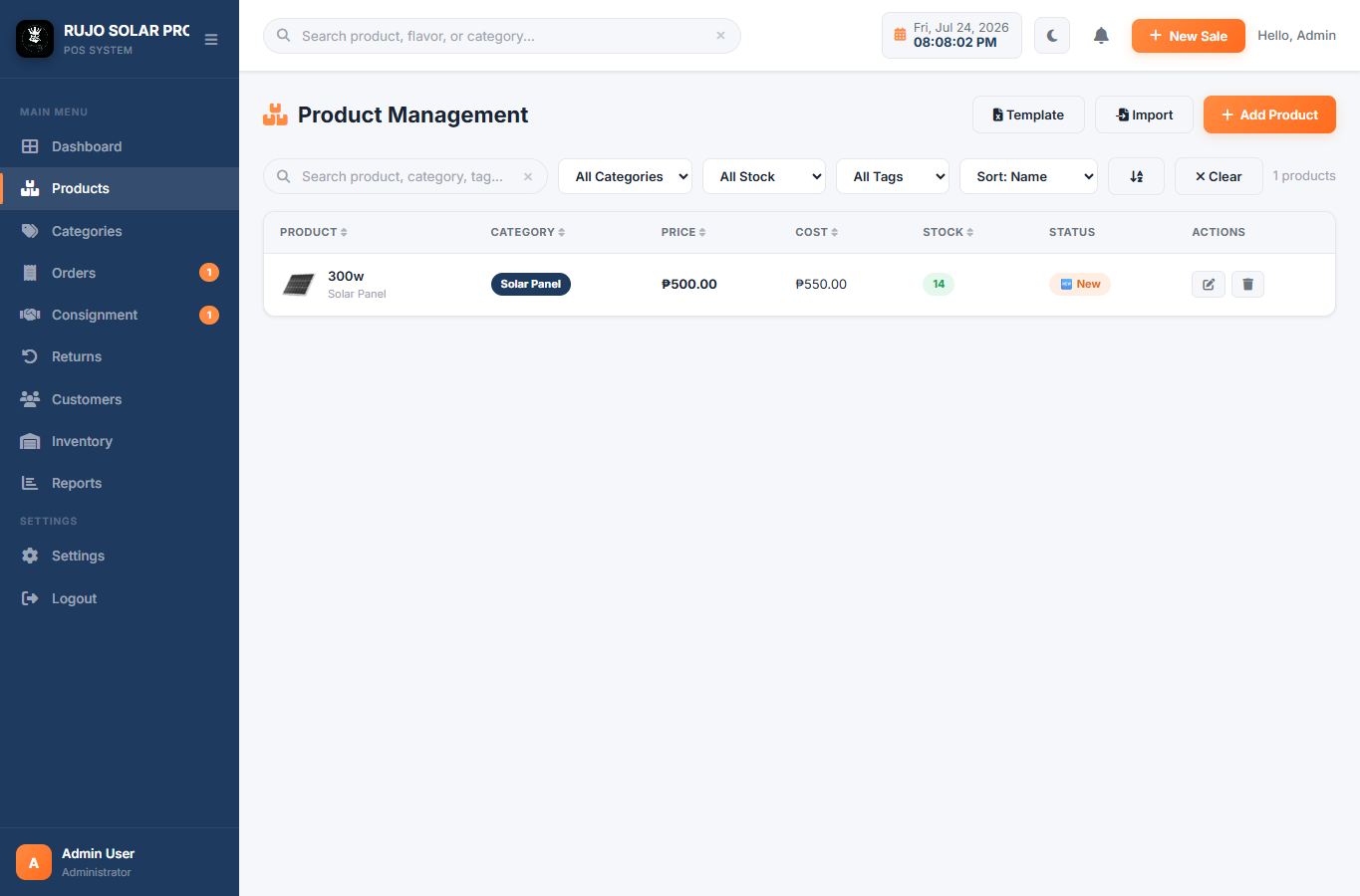 Product management